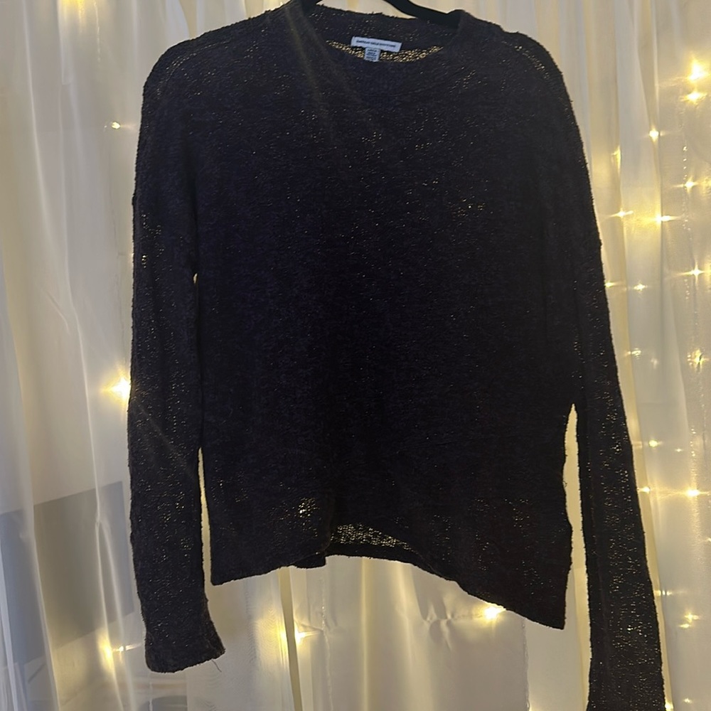 Lightweight purple sweater